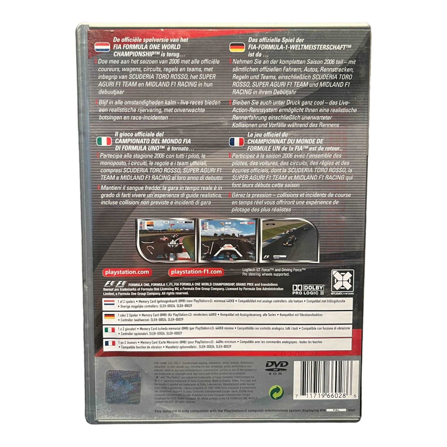 F1 Formula 1 06 - PS2 - Platinum