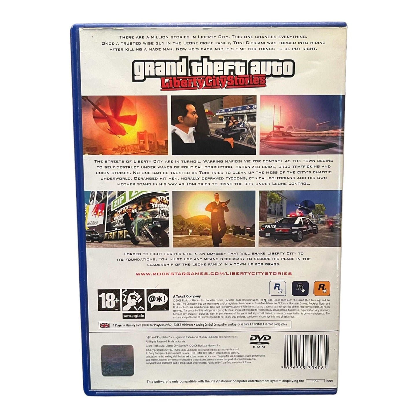 Grand Theft Auto: Liberty City Stories - PS2