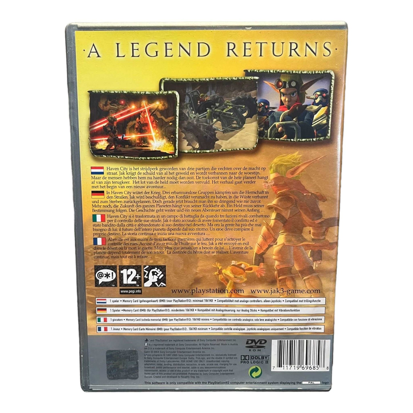 Jak 3 - PS2 - Platinum