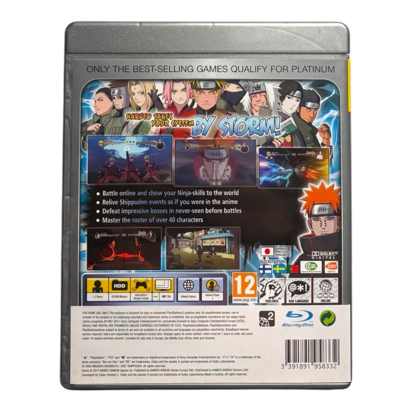 Naruto Shippuden: Ultimate Ninja Storm 2 - Platinum