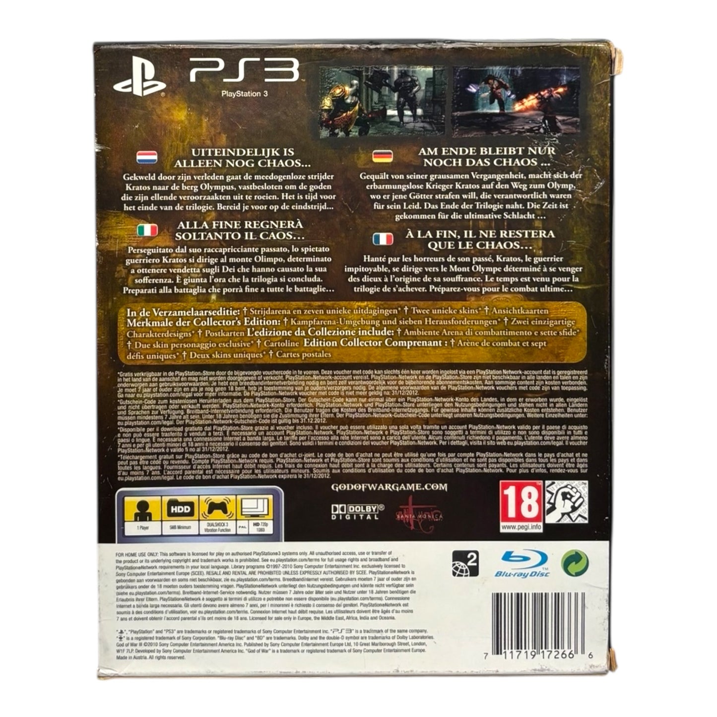 God of War III - Collector’s Edition