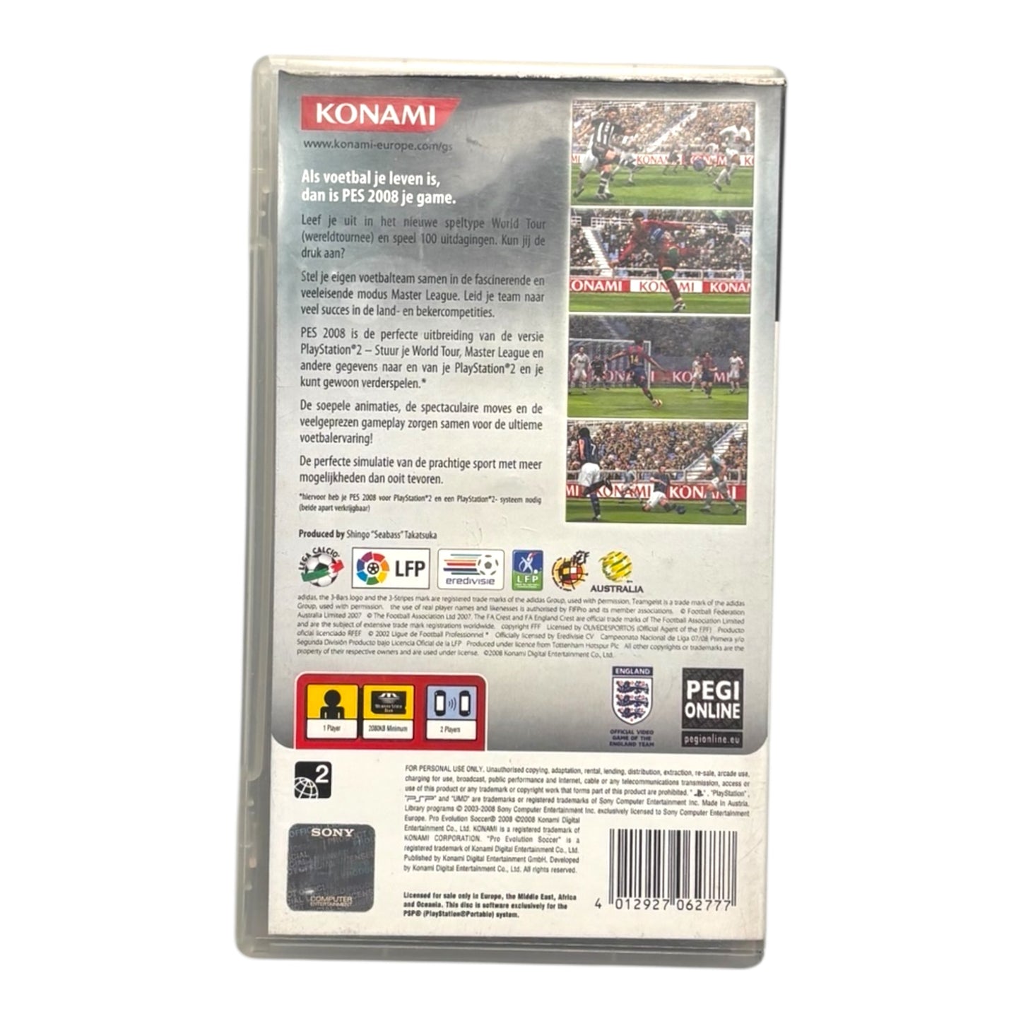 Pro Evolution Soccer 2008 (PES 2008)