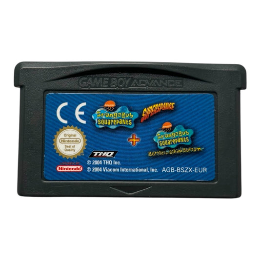 SpongeBob SquarePants: SuperSponge + SpongeBob SquarePants: Battle for Bikini Bottom (Losse Cartridge)