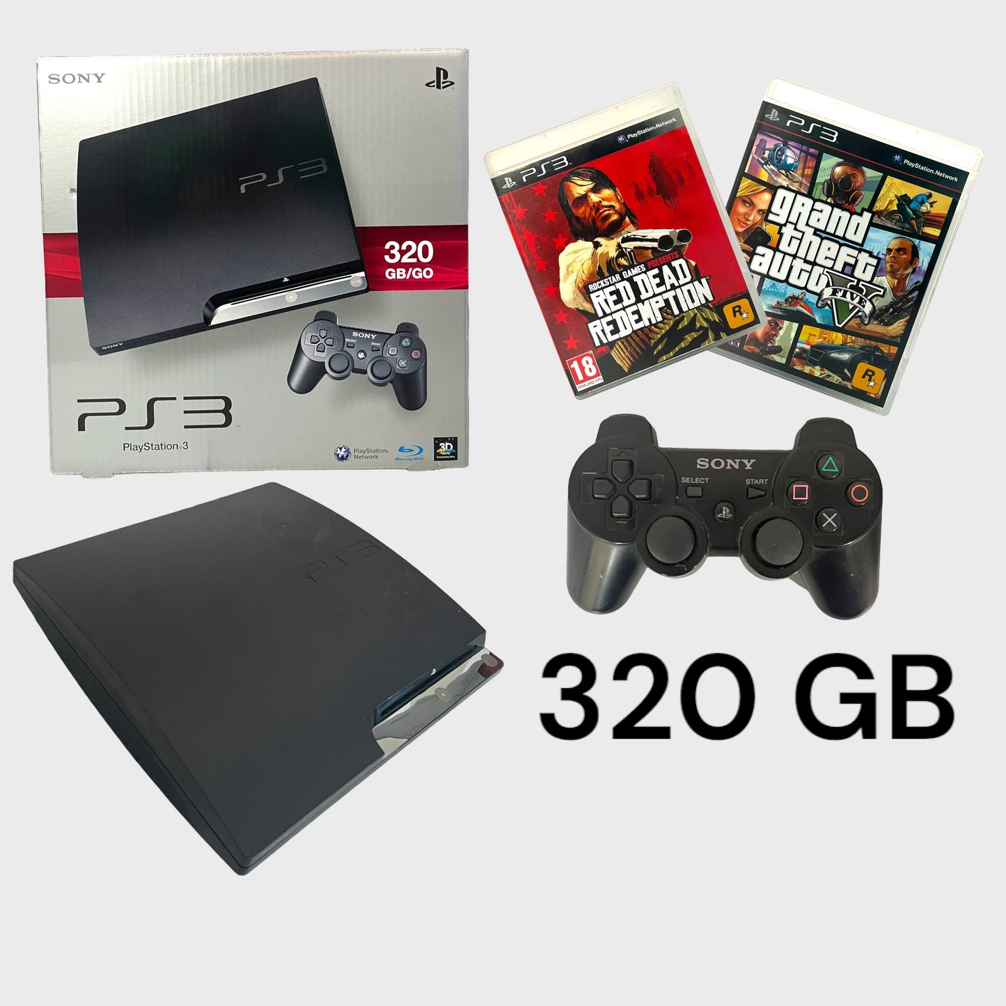 PlayStation 3 320gb Starter Pack [CIB]