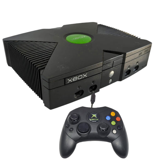 Microsoft Xbox Classic Console + Controller