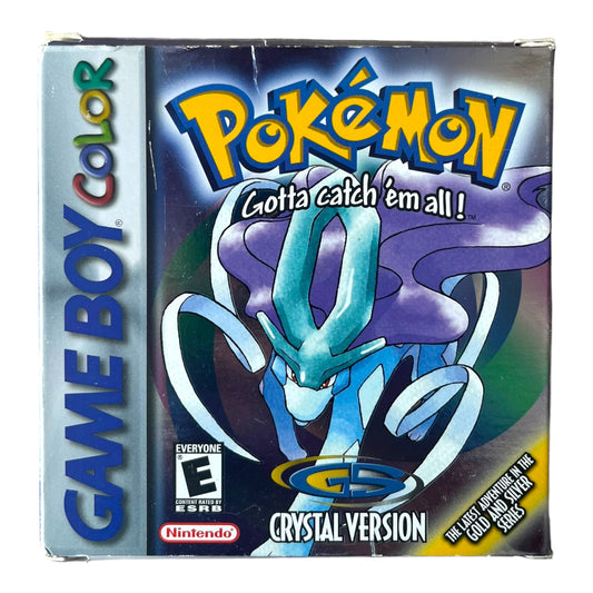 Pokémon Crystal USA Version CIB