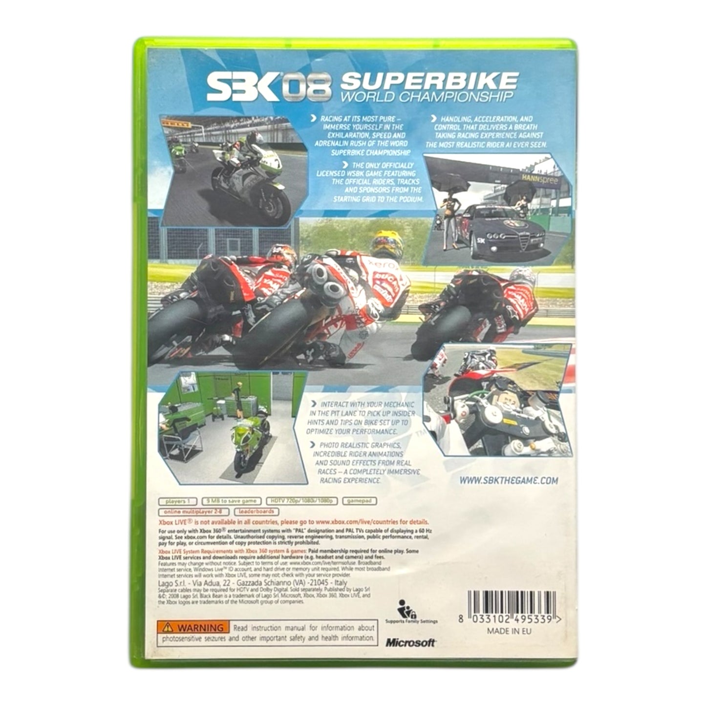 SBK 08: Superbike World Championship