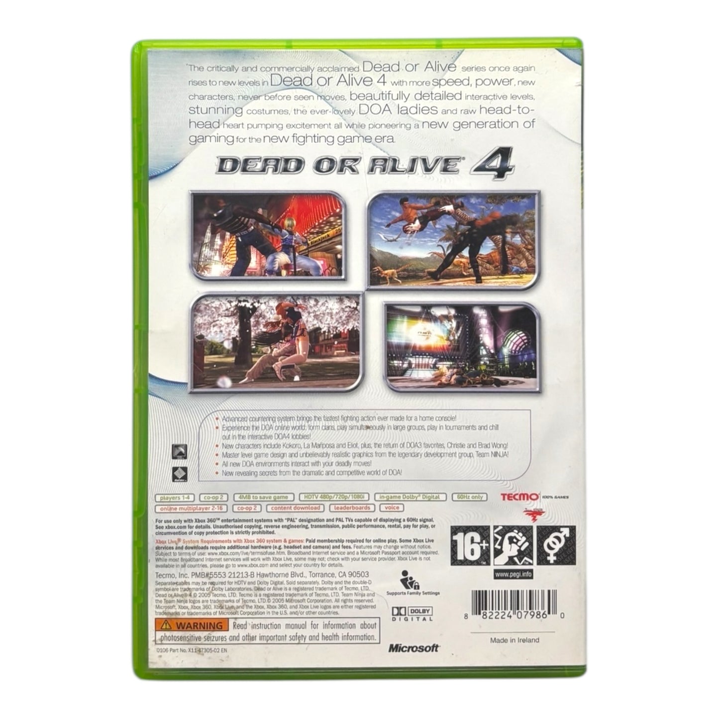 Dead or Alive 4