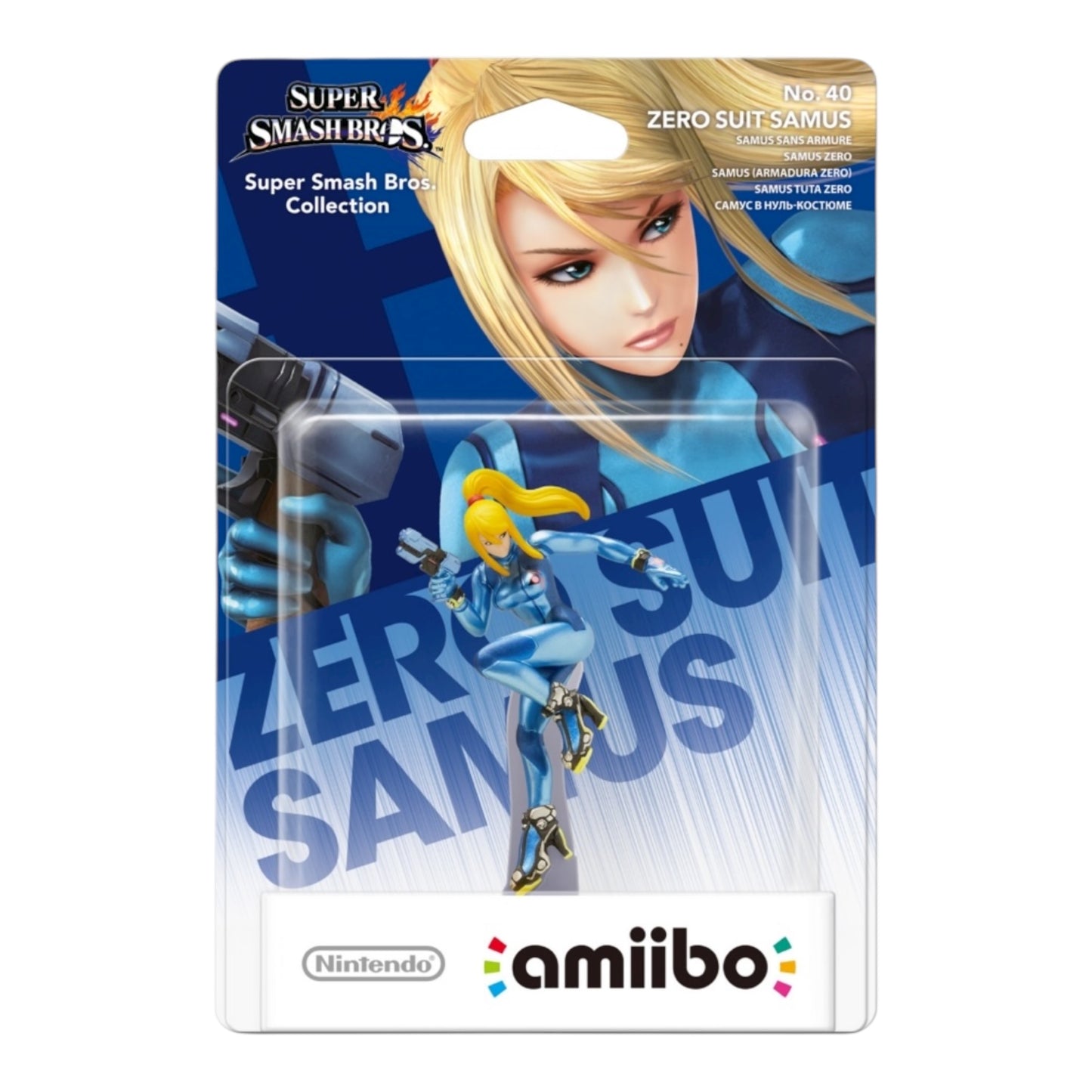 Amiibo - Super Smash Bros. Zero Suit Samus #40