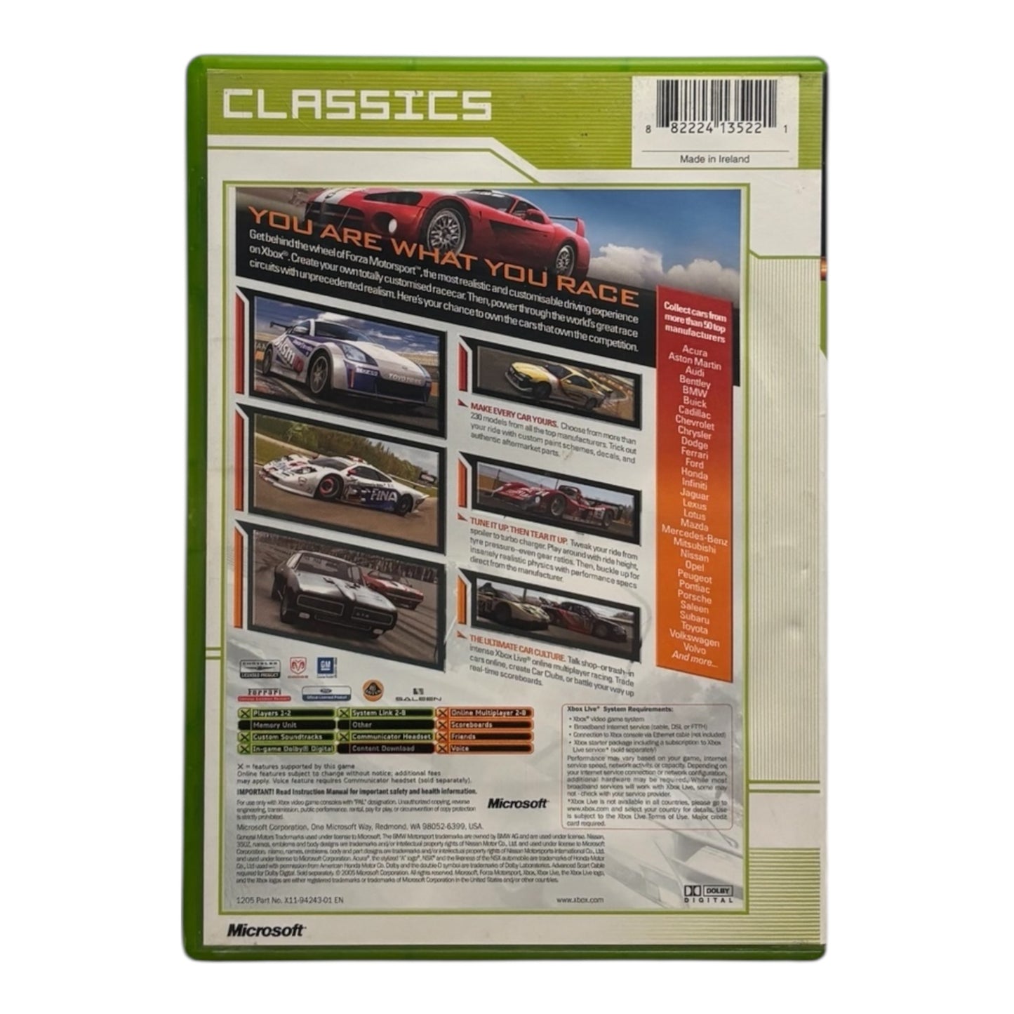 Forza Motorsport - Classics