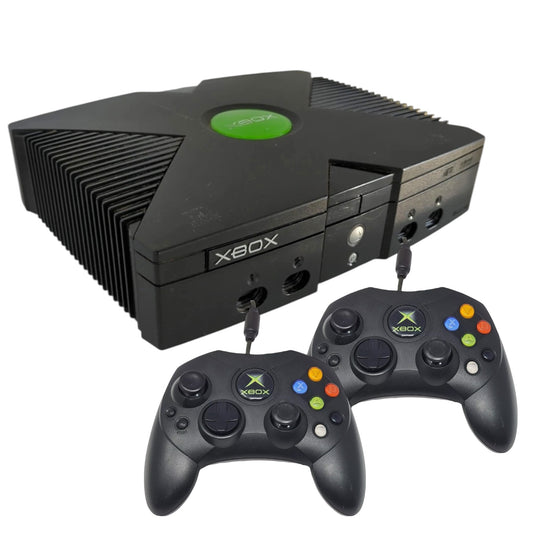 Microsoft Xbox Classic Console + 2 Controller’s