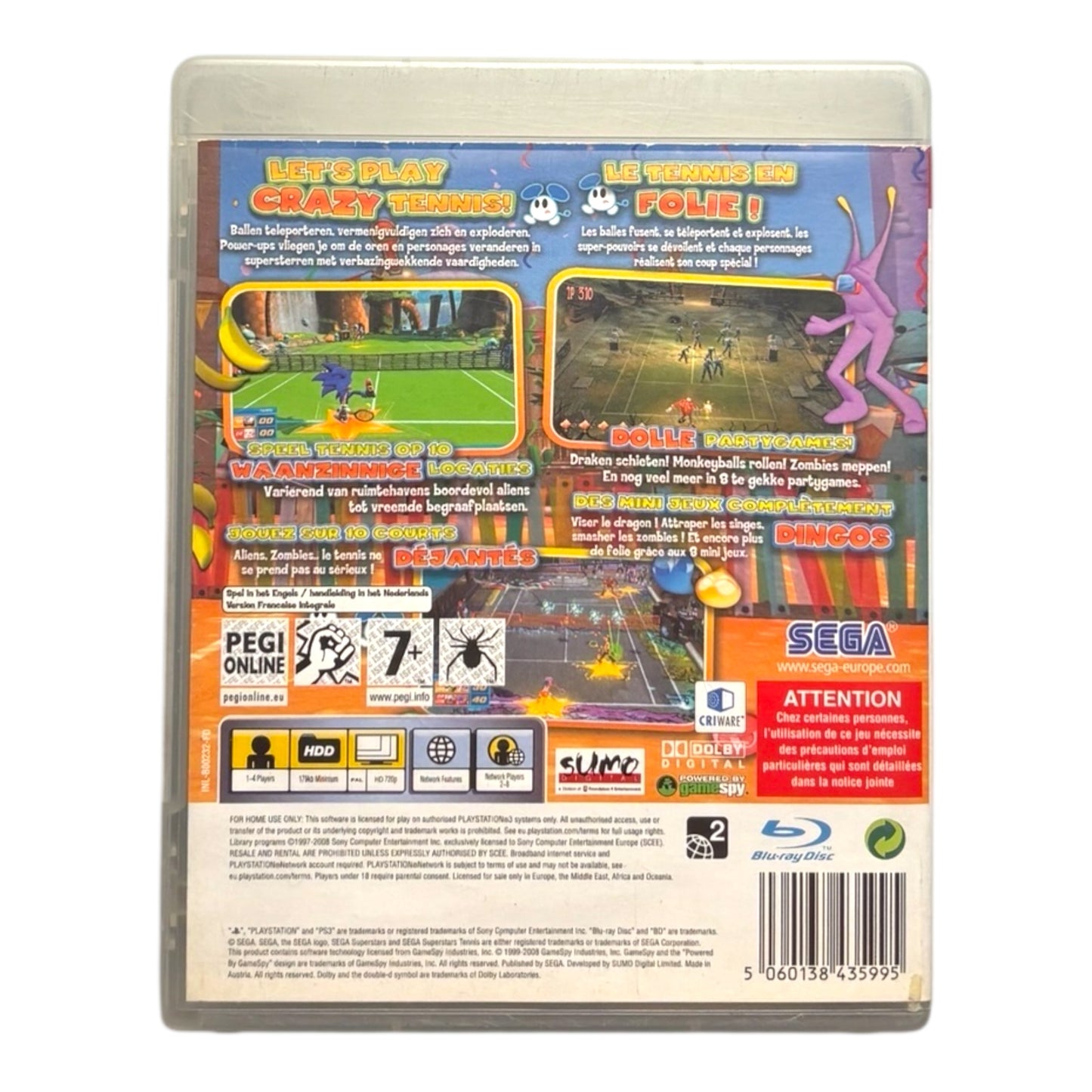 SEGA Superstars Tennis