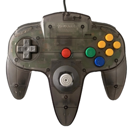 Nintendo 64 N64 Controller Smoke Black