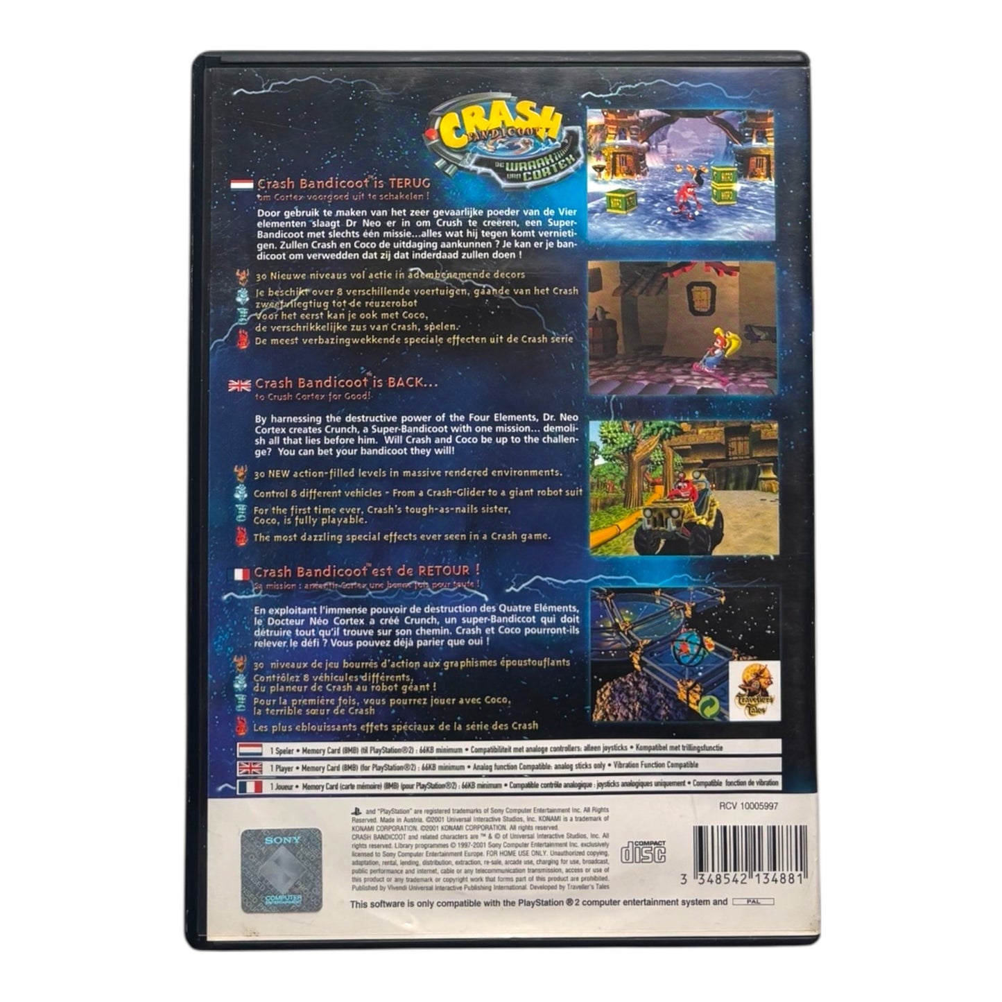 Crash Bandicoot: De Wraak van Cortex
