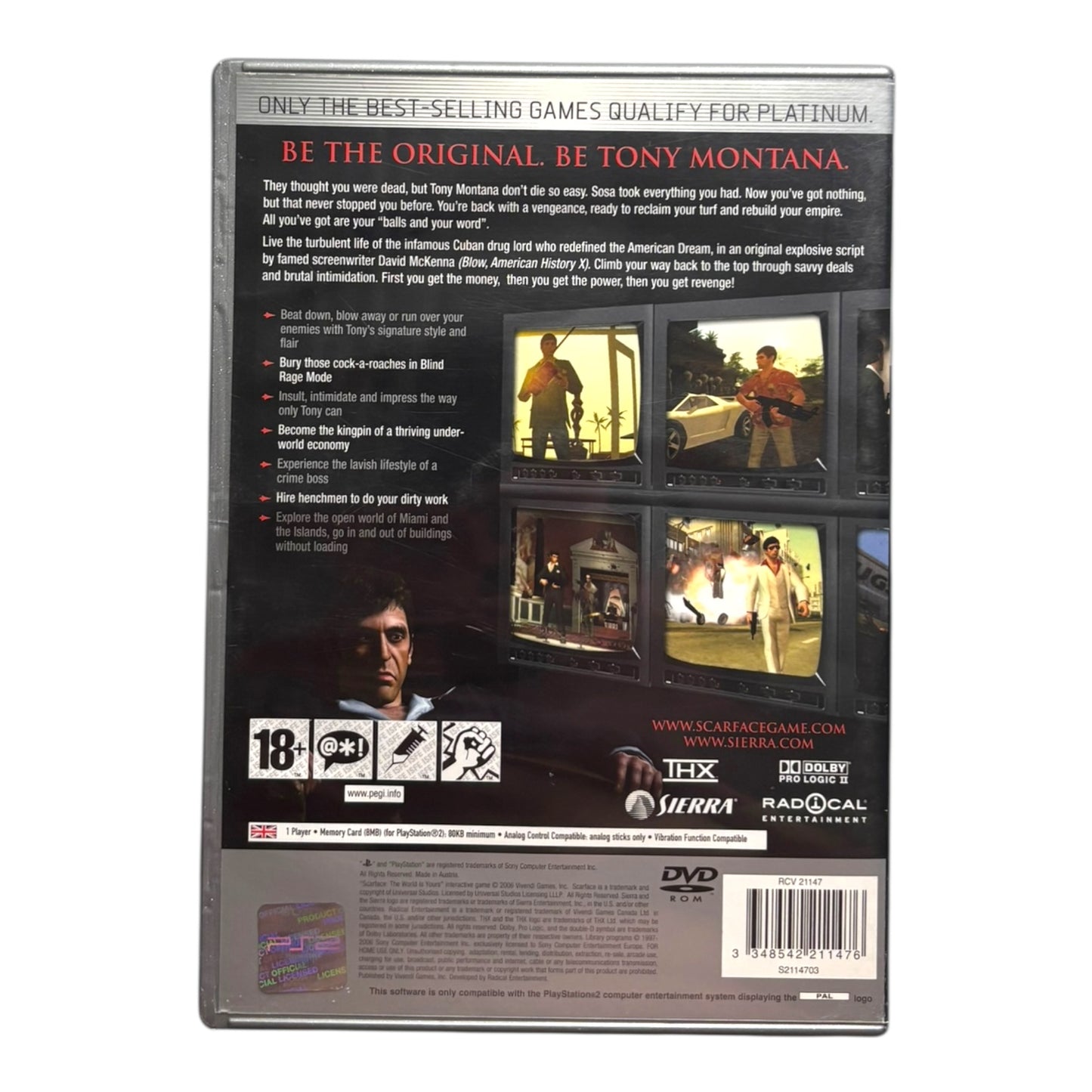 Scarface: The World Is Yours - Platinum
