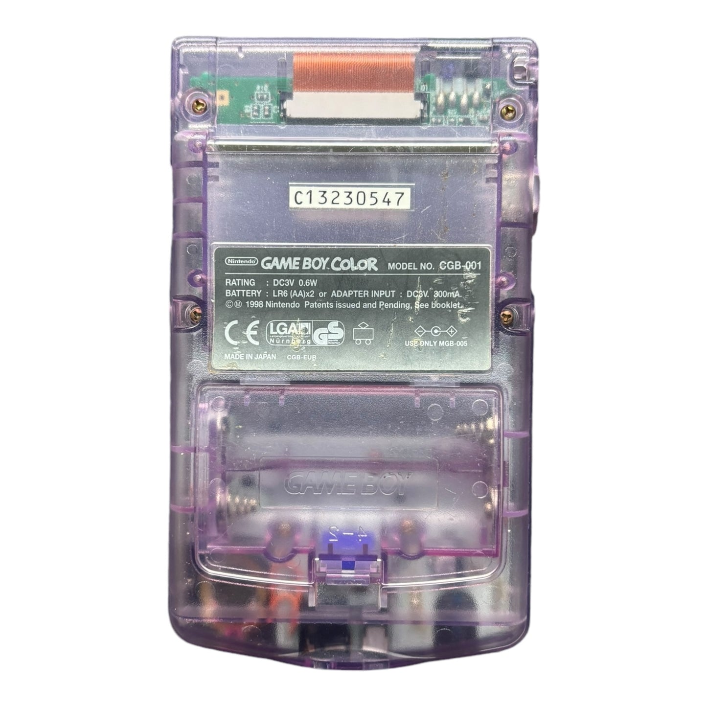 GameBoy Color Atomic Purple