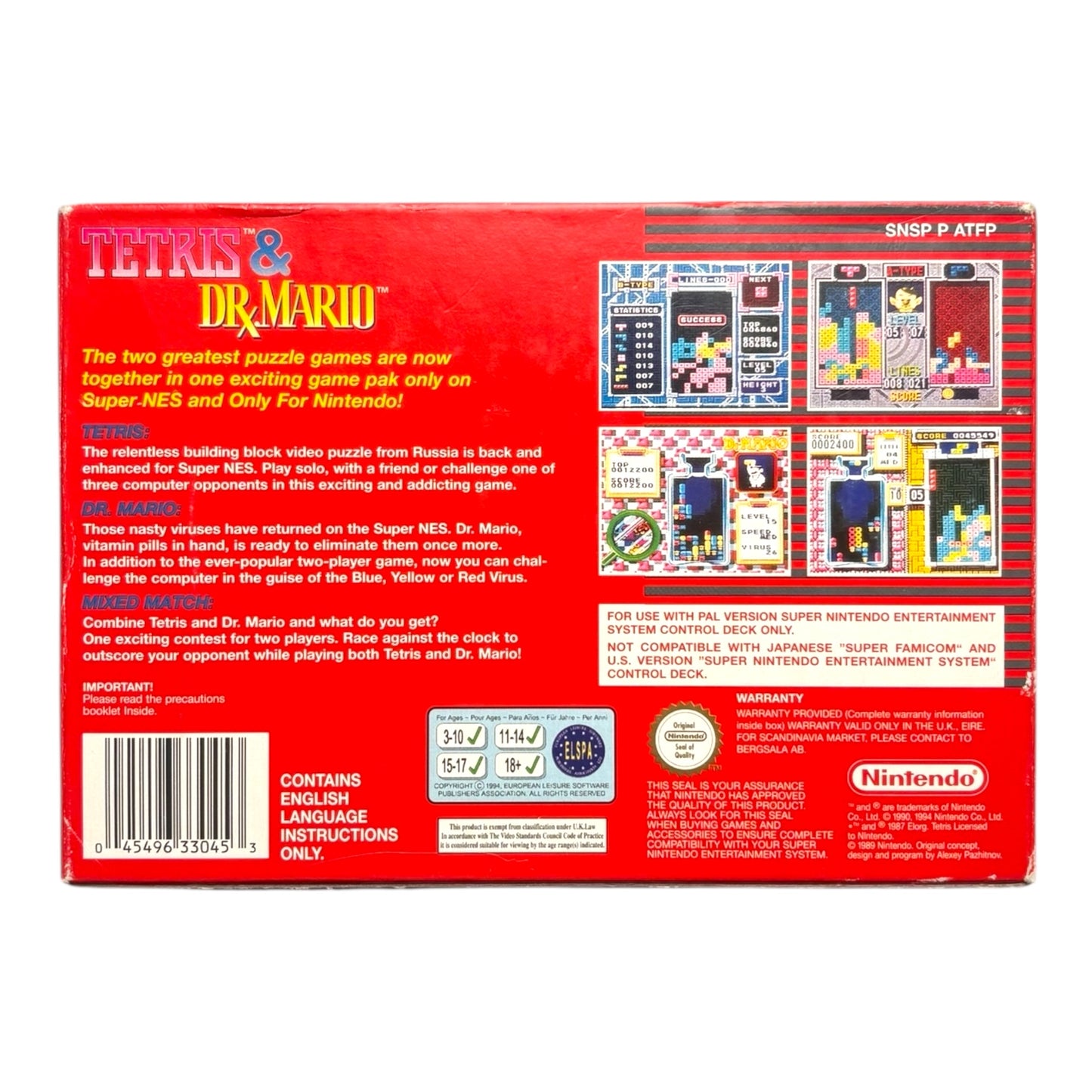 Tetris And Dr. Mario [Nintendo Classics]