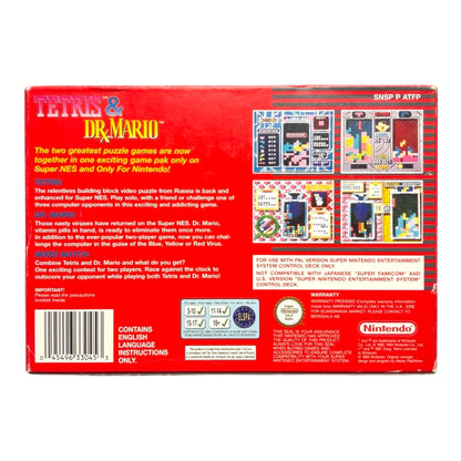 Tetris And Dr. Mario [Nintendo Classics]