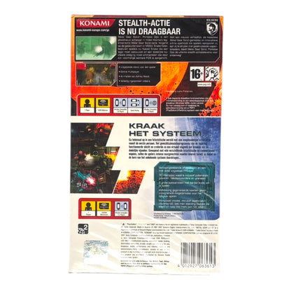 Double Pack: Metal Gear Solid Portable Ops & Coded Arms (Sealed)