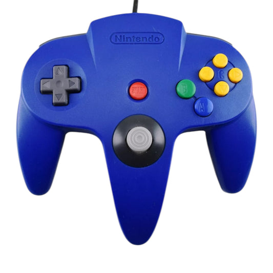 Nintendo 64 N64 Controller Grey Blue