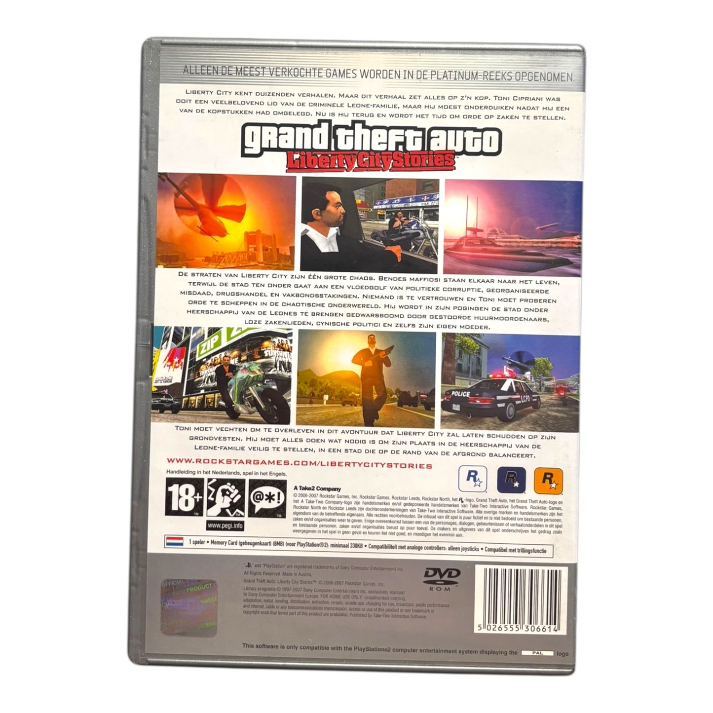 Grand Theft Auto: Liberty City Stories - Platinum