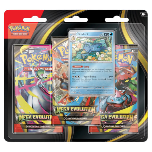 Pokemon TCG - Mega Evolution 3 Booster Blister - Golduck [ENG]
