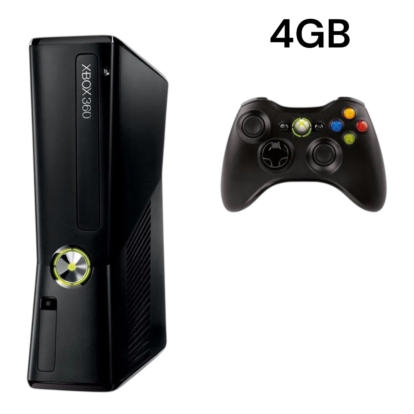 Xbox 360 Slim 4GB + Controller