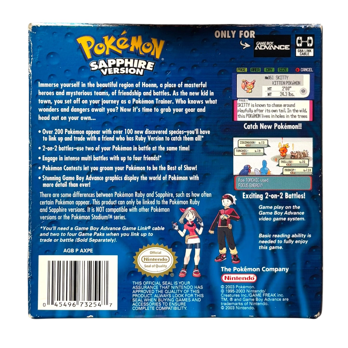 Pokémon Sapphire [USA]