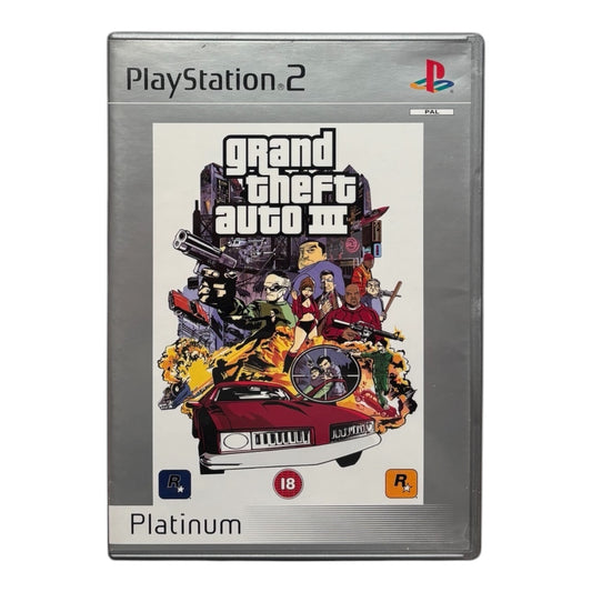 Grand Theft Auto III GTA 3 - Platinum