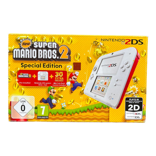 Nintendo 2DS New Super Mario Bros 2 Editie Wit/Rood