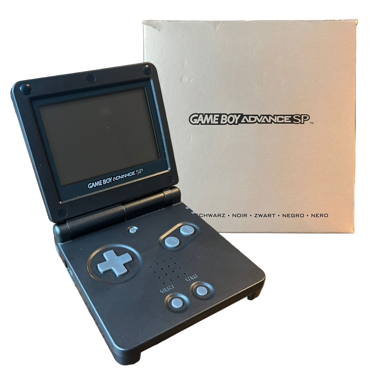 Gameboy Advance SP Black [CIB]