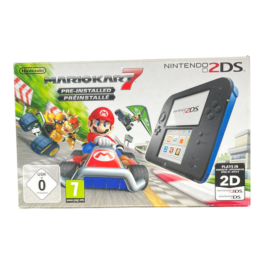 Nintendo 2DS Mario Kart 7 Editie Zwart/Blauw