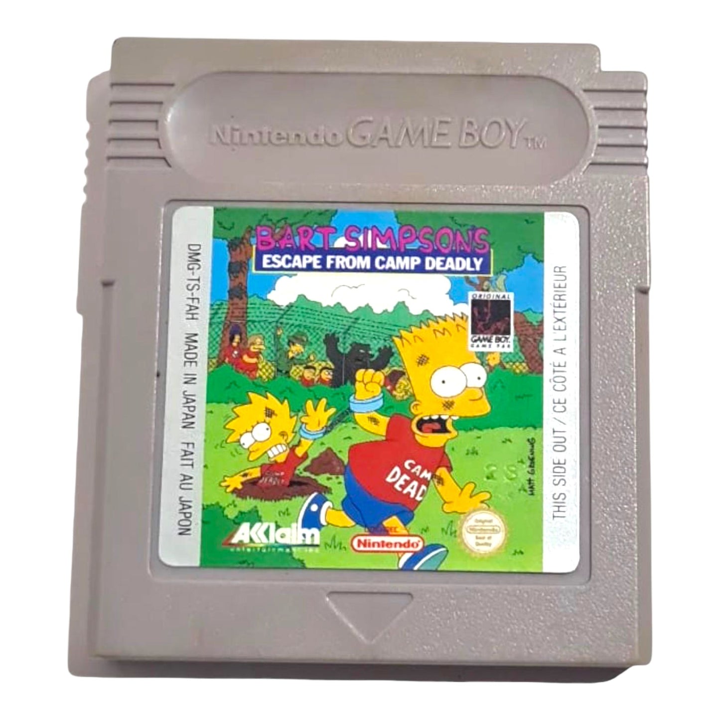 Bart Simpsons: Escape From Camp Deadly (Cartouche seule)