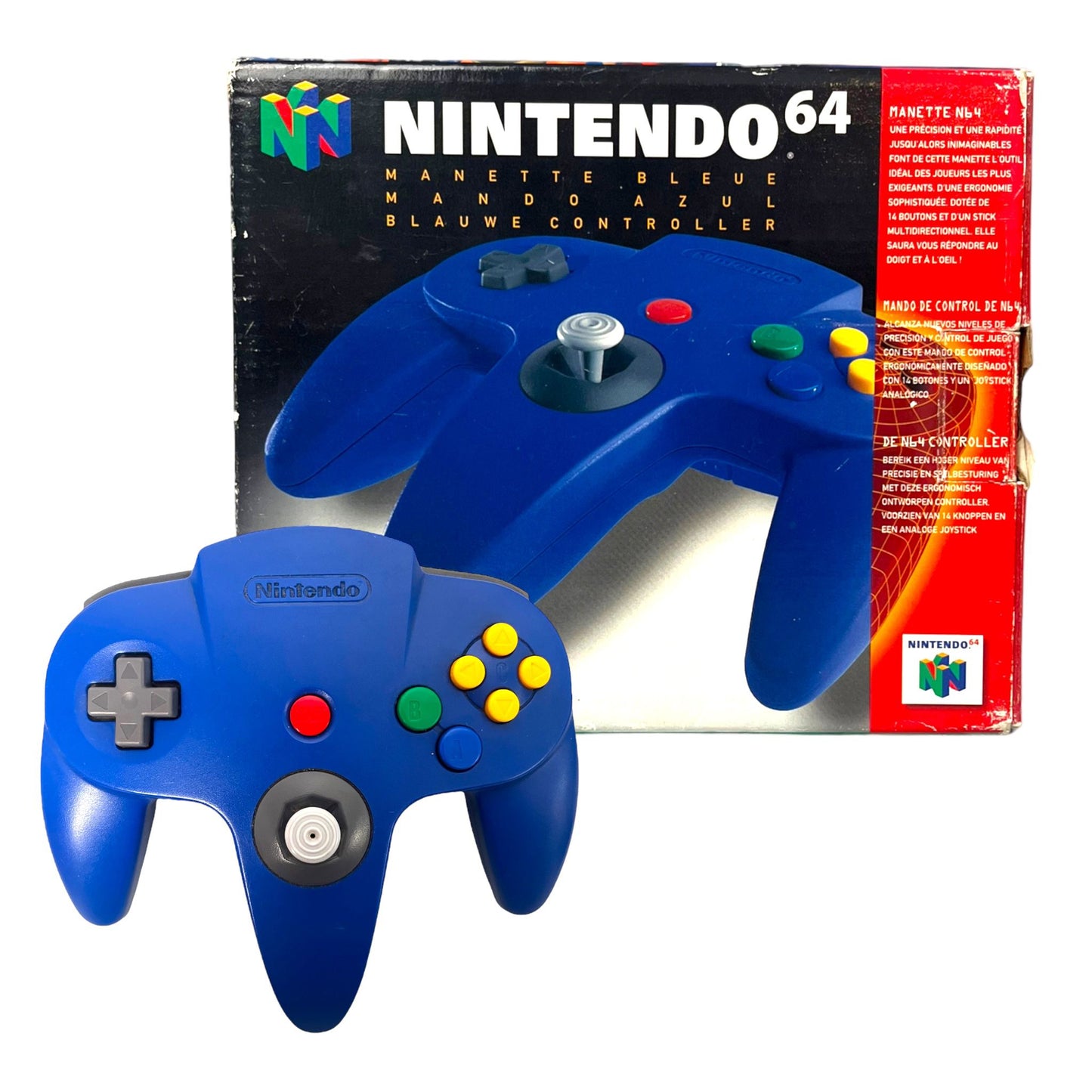 Nintendo 64 N64 Blue Controller