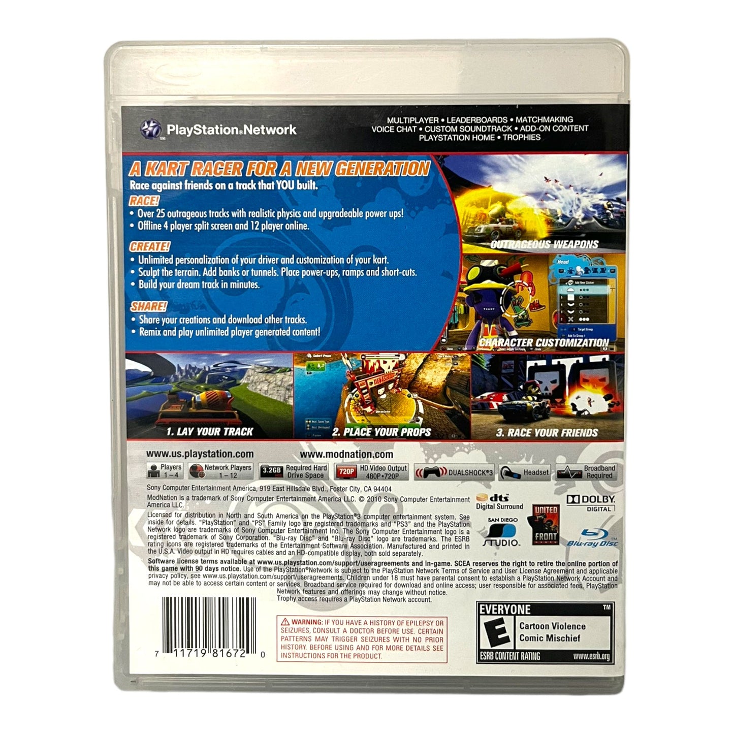 Modnation Racers (Import Game)