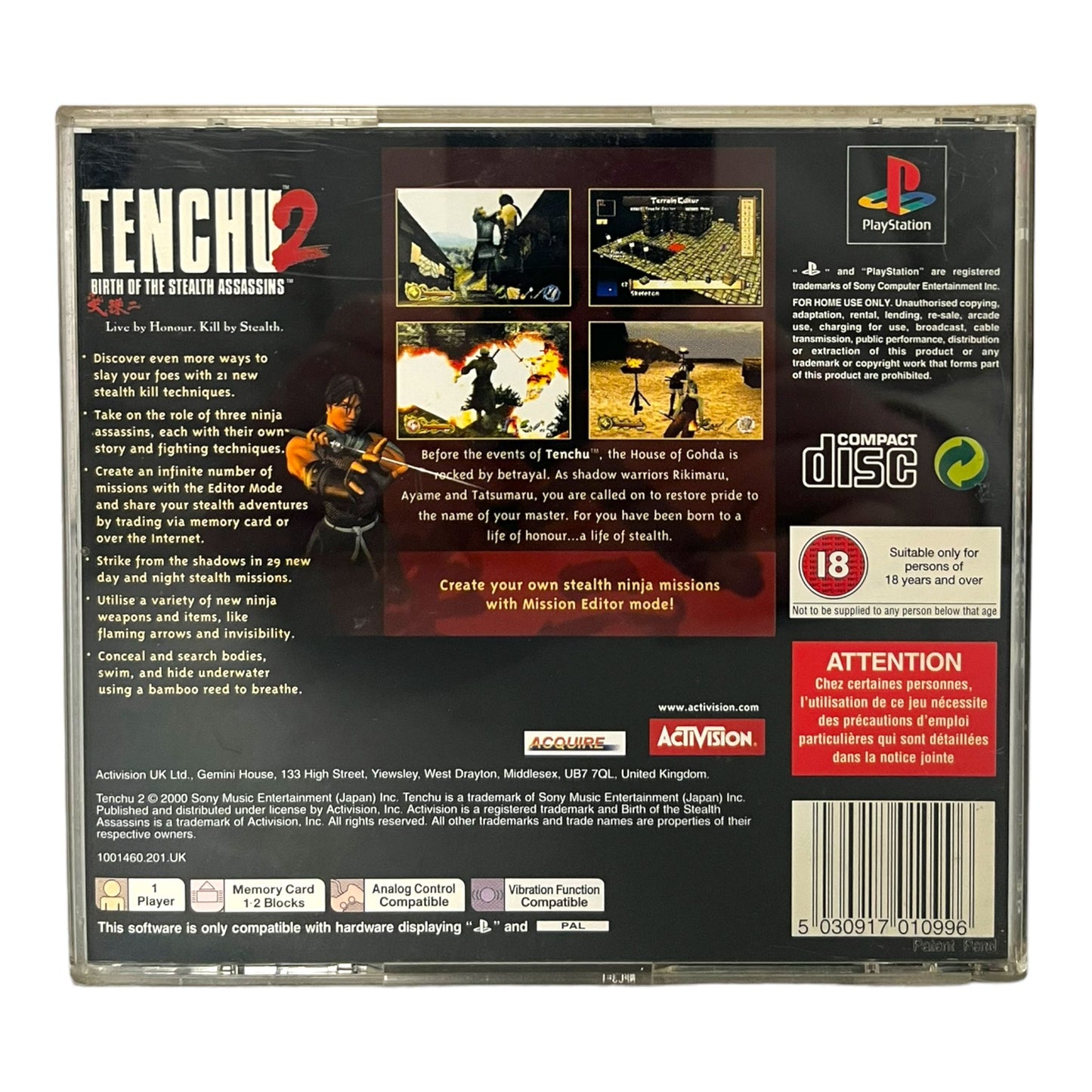 Tenchu 2 : Birth of the Stealth Assassins