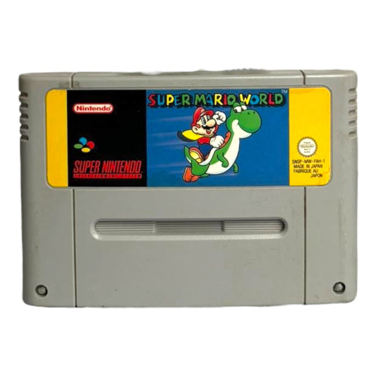 Super Mario World - Yellow Label (Losse Cassette)