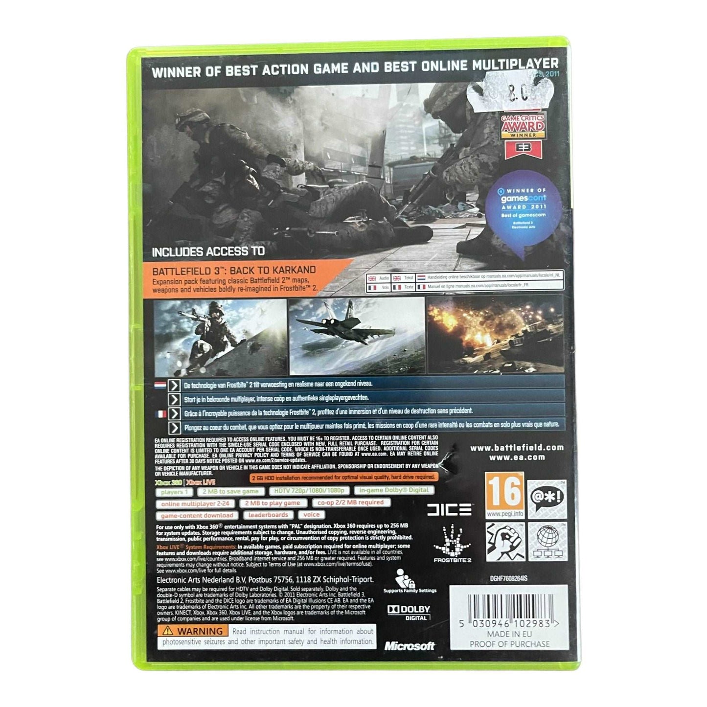 Battlefield 3 Limited Edition - XBox 360