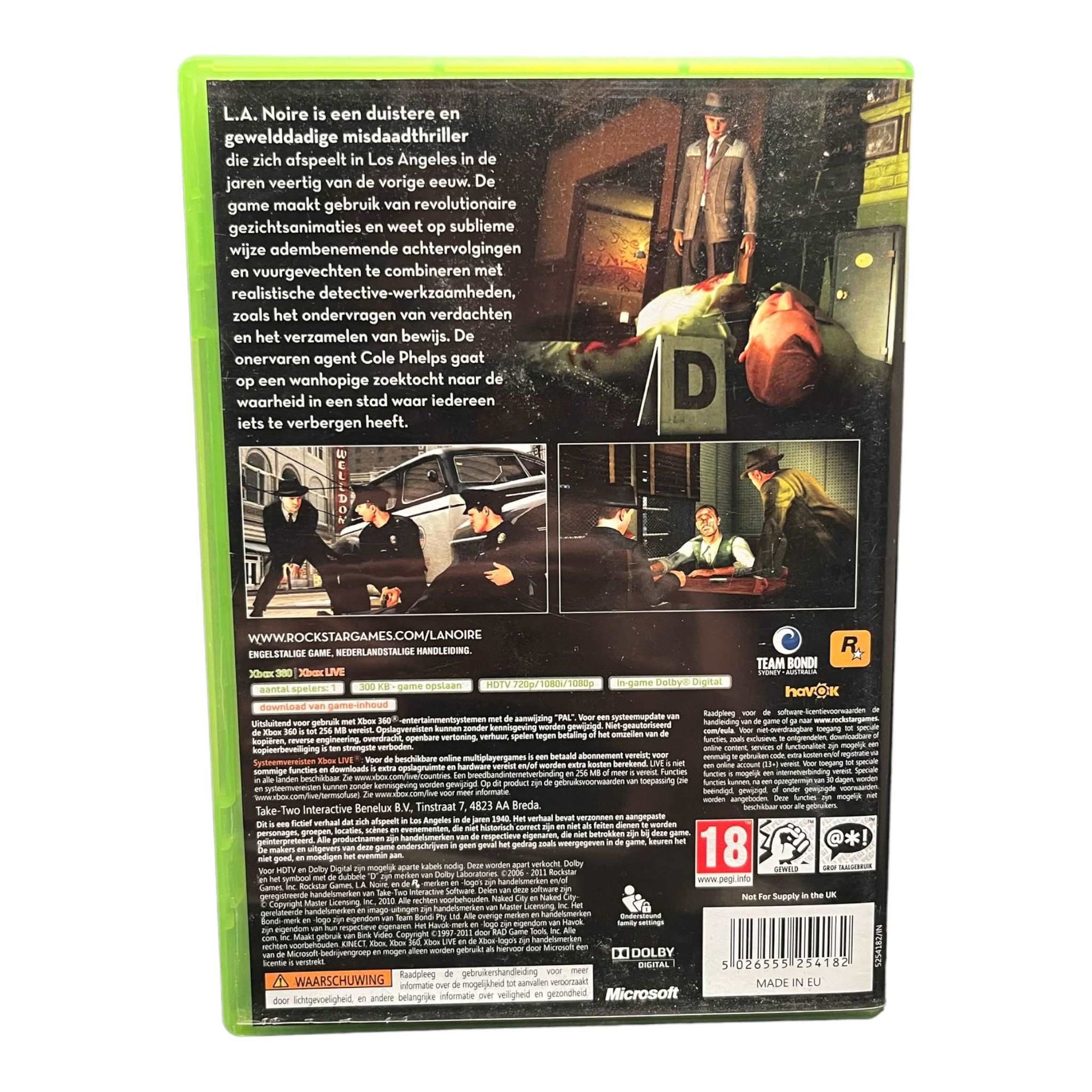 L.A. Noire - XBox 360
