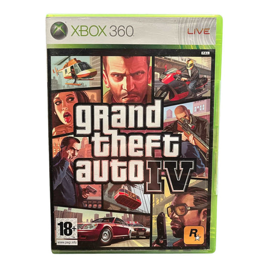 Grand Theft Auto 4 GTA 4 - Xbox 360