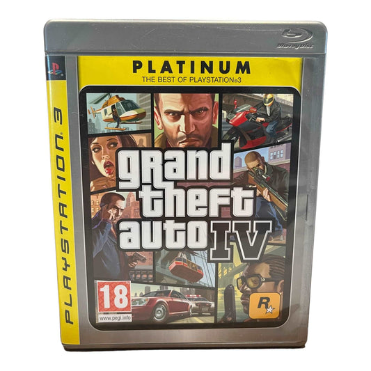 Grand Theft Auto IV Gta 4 - PS3 - Platinum
