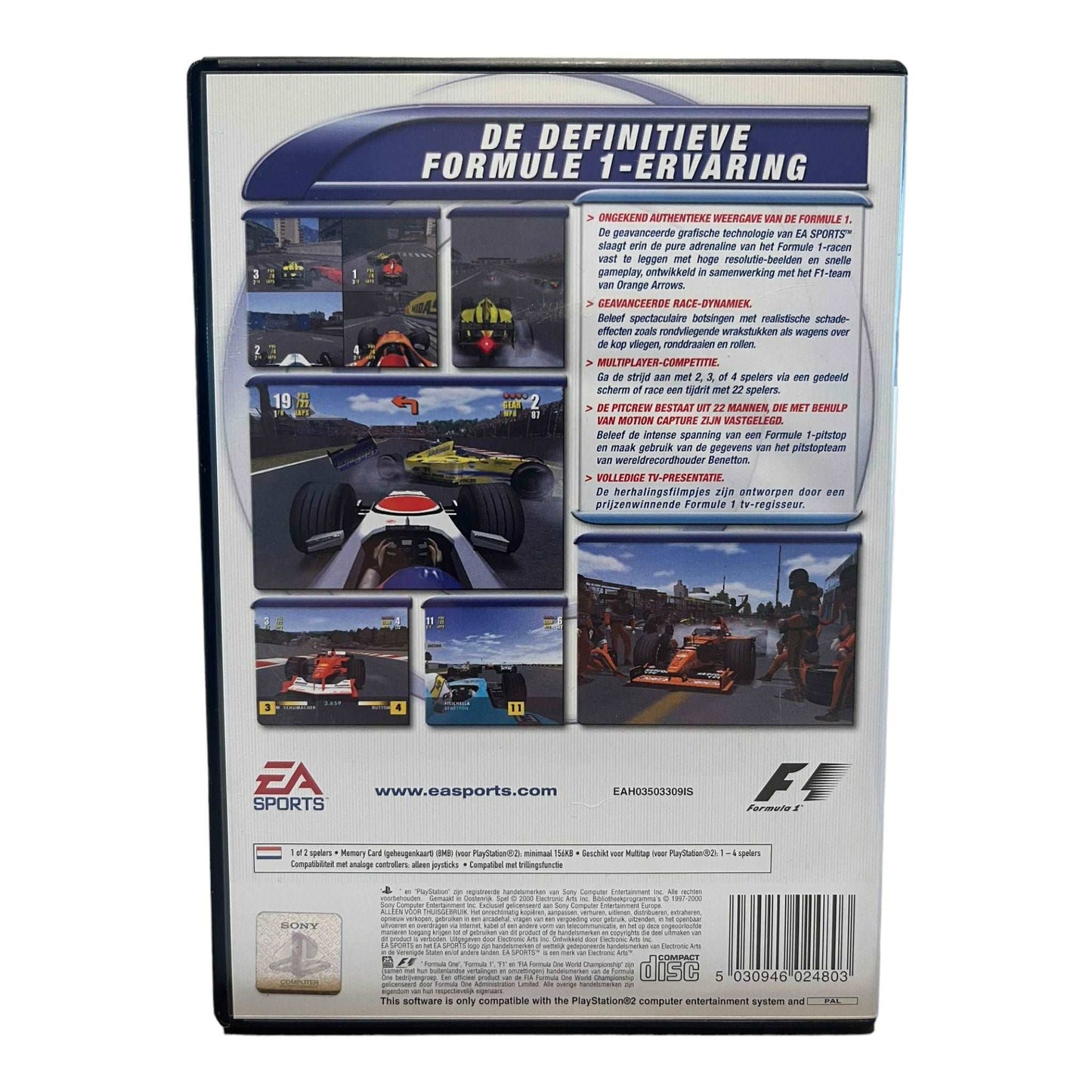 Formule 1 Championship: Season 2000 - PS2