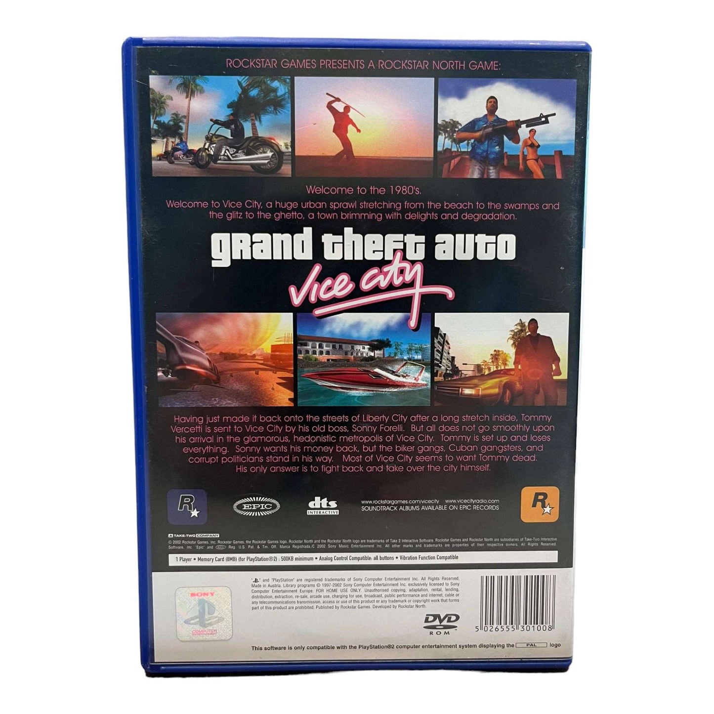 Grand Theft Auto: Vice City - PS2