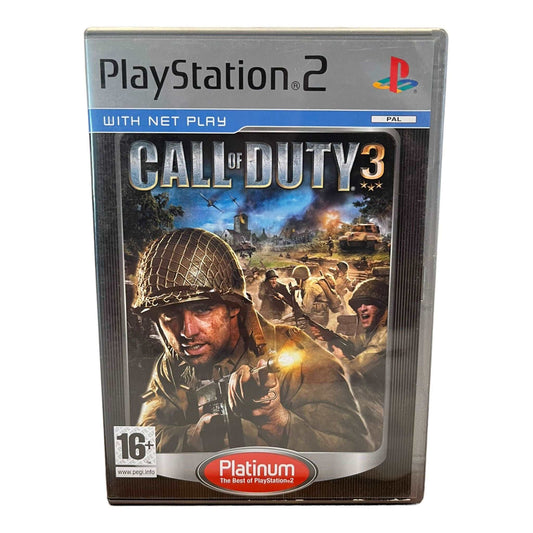 Call Of Duty 3 - PS2 - Platinum