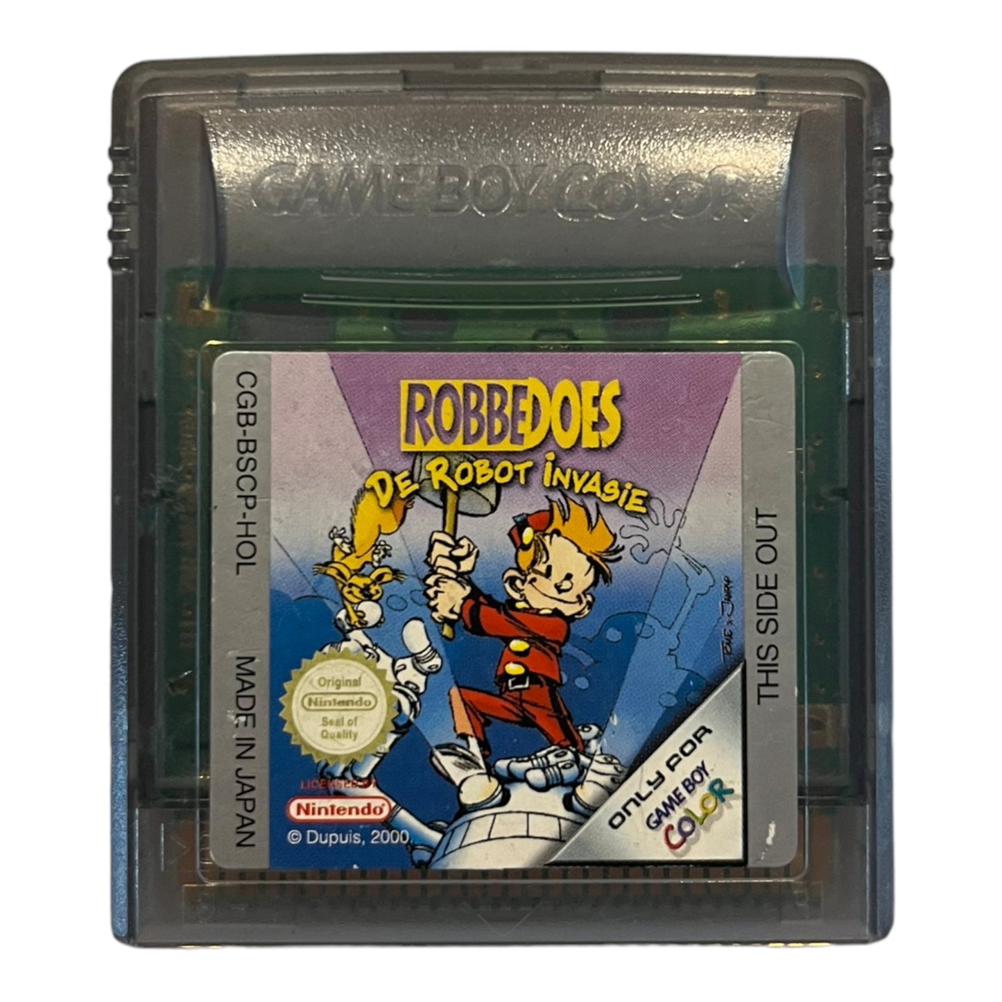 Robbedoes: De Robot Invasie (Losse Cartridge)