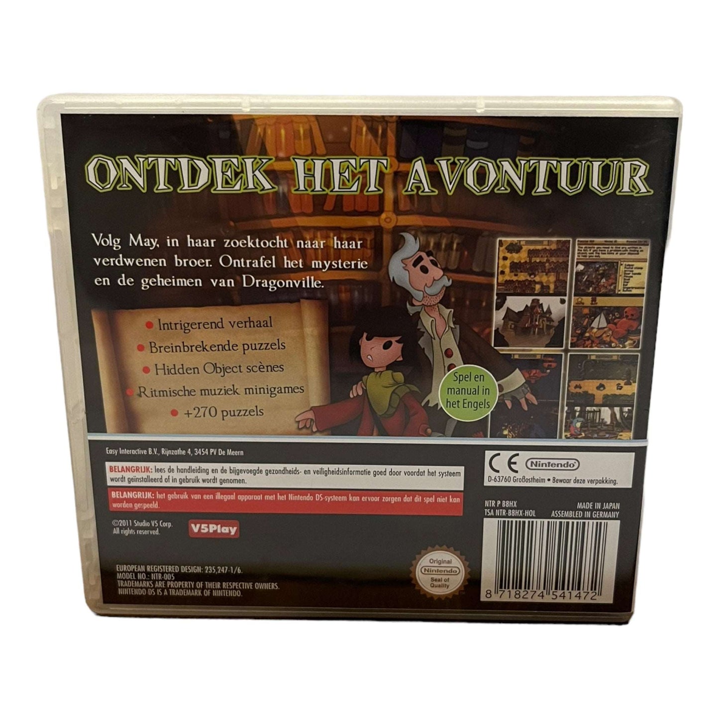 May's Mysteries: The Secret Of Dragonville - DS
