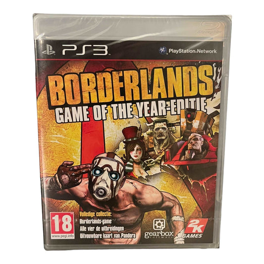 Borderlands: Game Of The Year-Editie - PS3 - Sealed