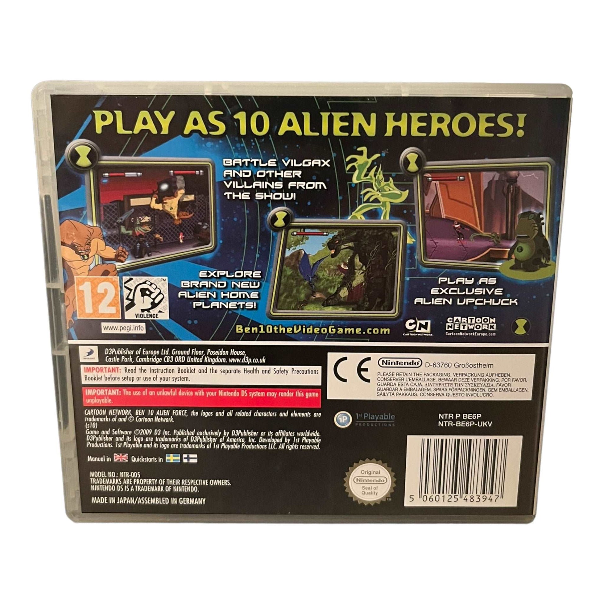 Ben 10 Alien Force: Vilgax Attacks - DS