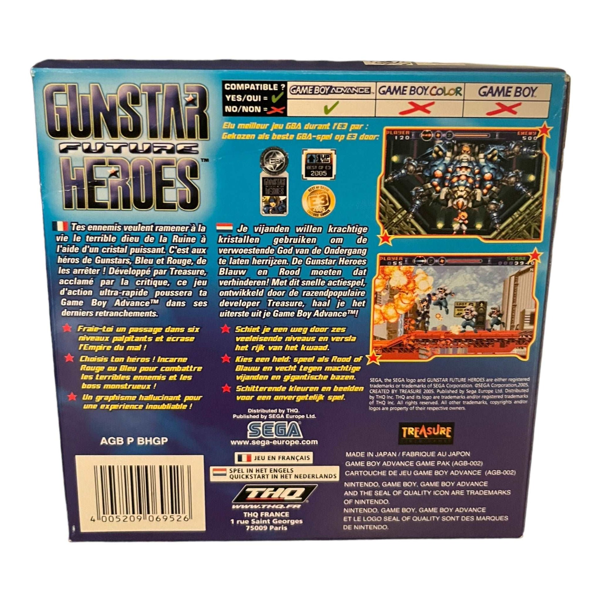 Gunstar Future Heroes - GBA
