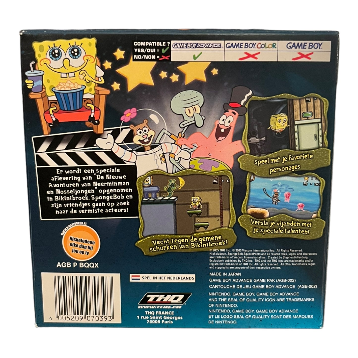 Nickelodeon Spongebob Squarepants: Licht Uit, Camera aan!